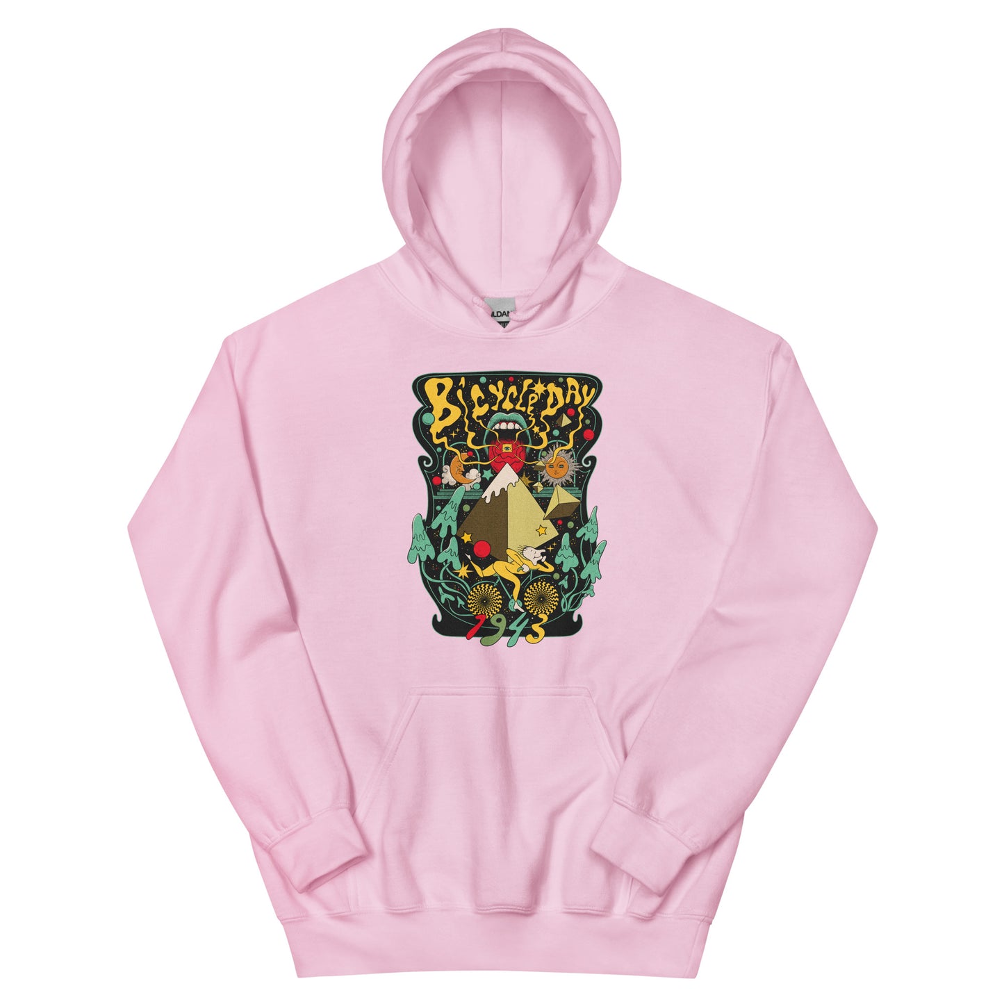 Bicycle Day Unisex Hoodie