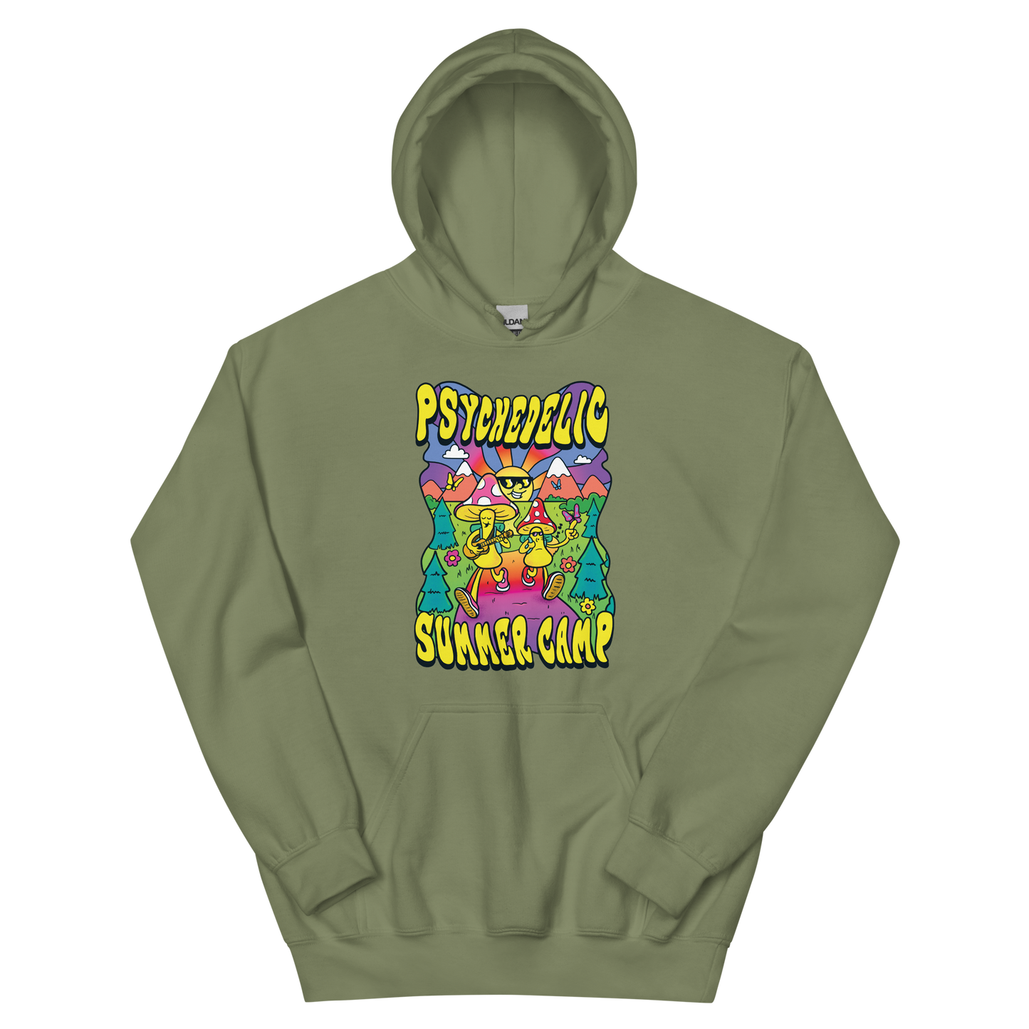 Psi~ Summer Camp Graphic Hoodie