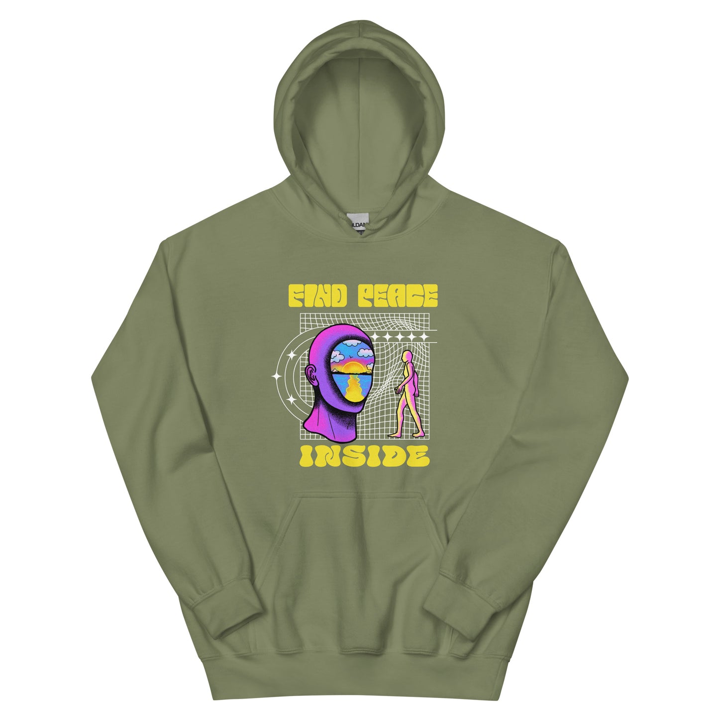 Find Peace Inside Unisex Hoodie