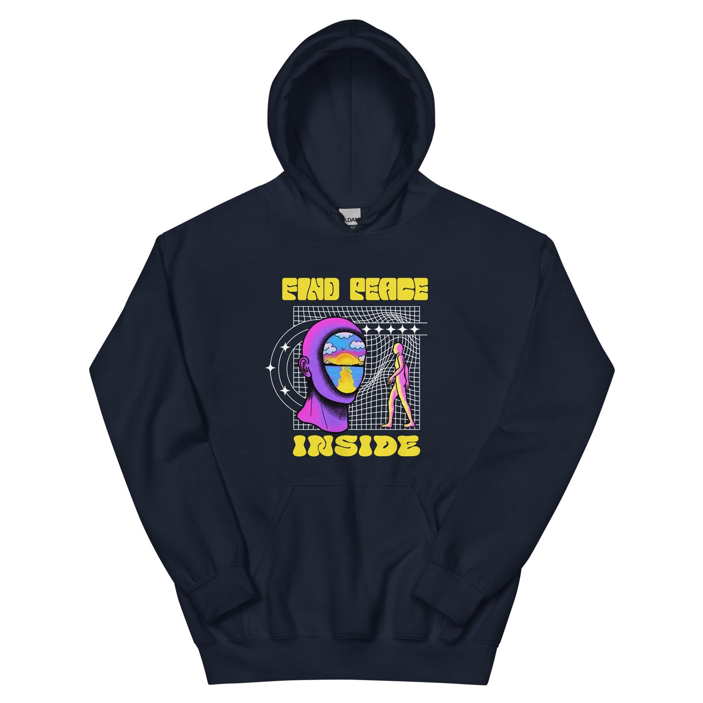 Find Peace Inside Unisex Hoodie