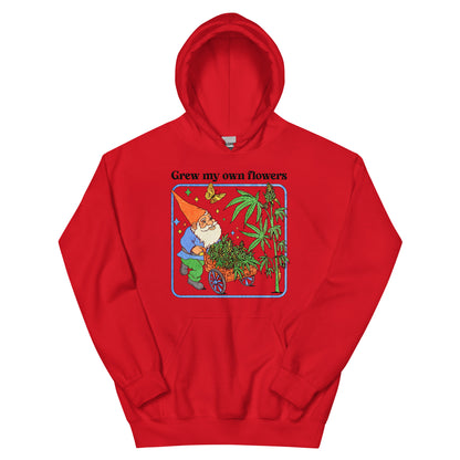 Grew My Own Flowers Unisex Hoodie