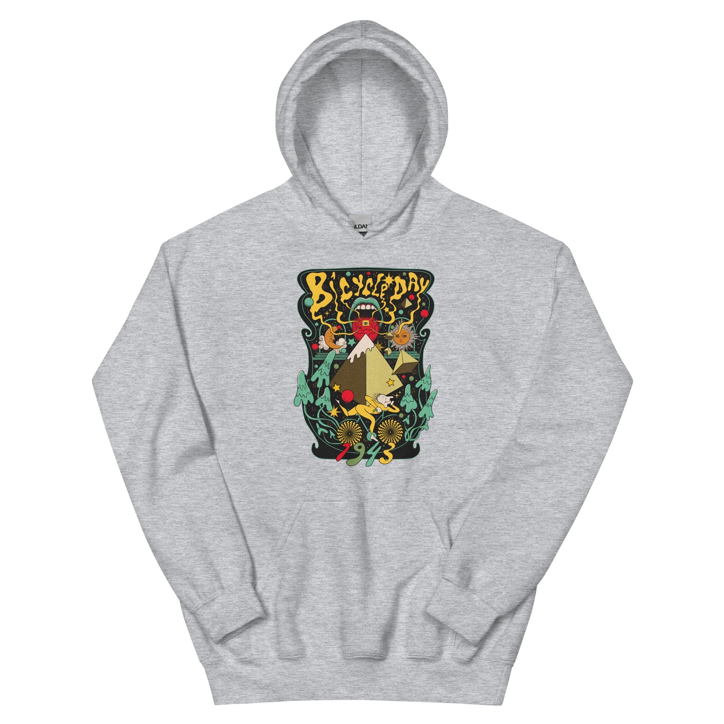 Bicycle Day Unisex Hoodie