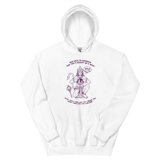 Here We All Are Graphic Hoodie
