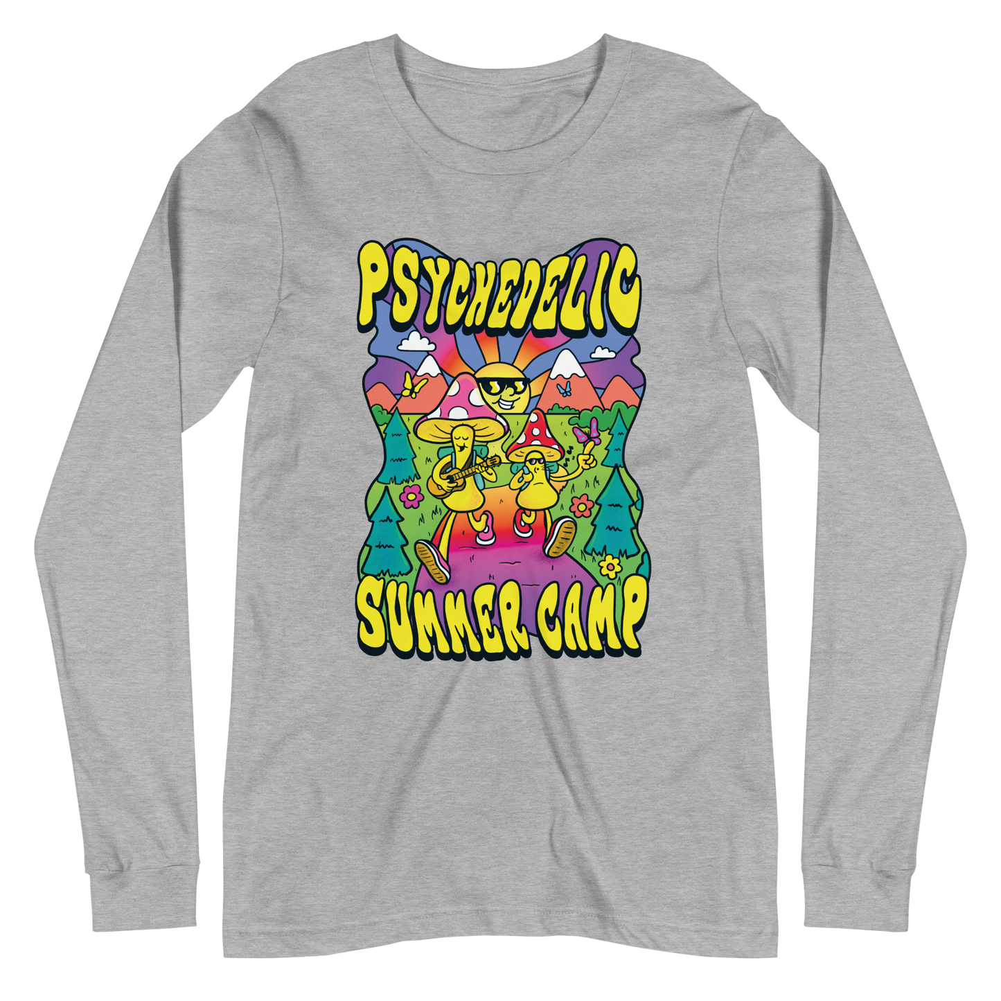 Psi~ Summer Camp Graphic Long Sleeve Tee