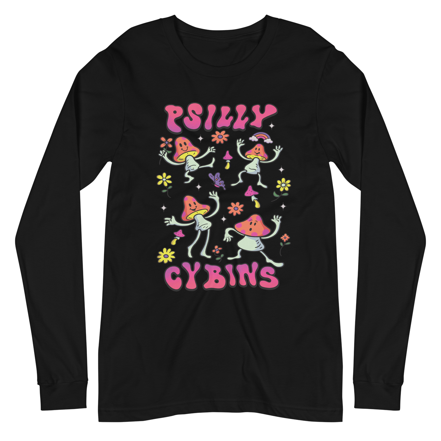 Psi~ Cybins Graphic Long Sleeve Tee