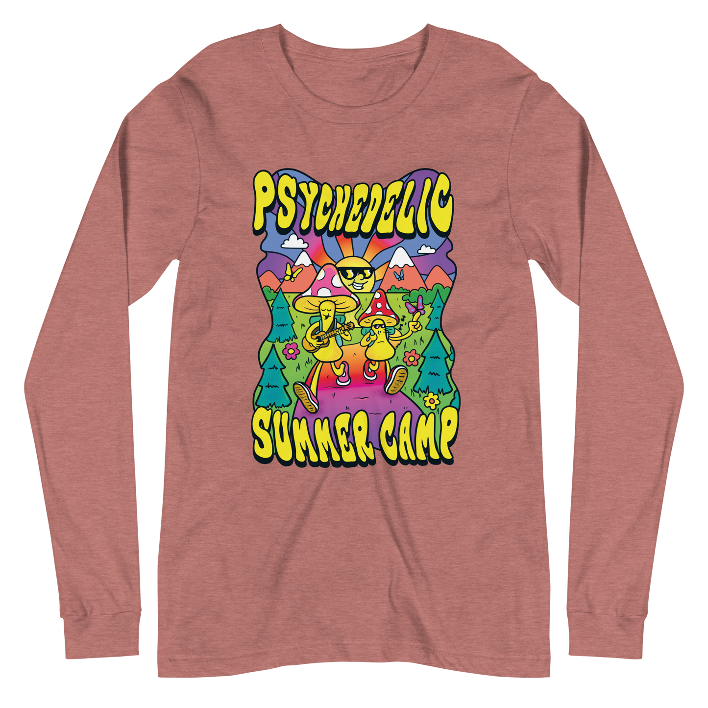 Psi~ Summer Camp Graphic Long Sleeve Tee