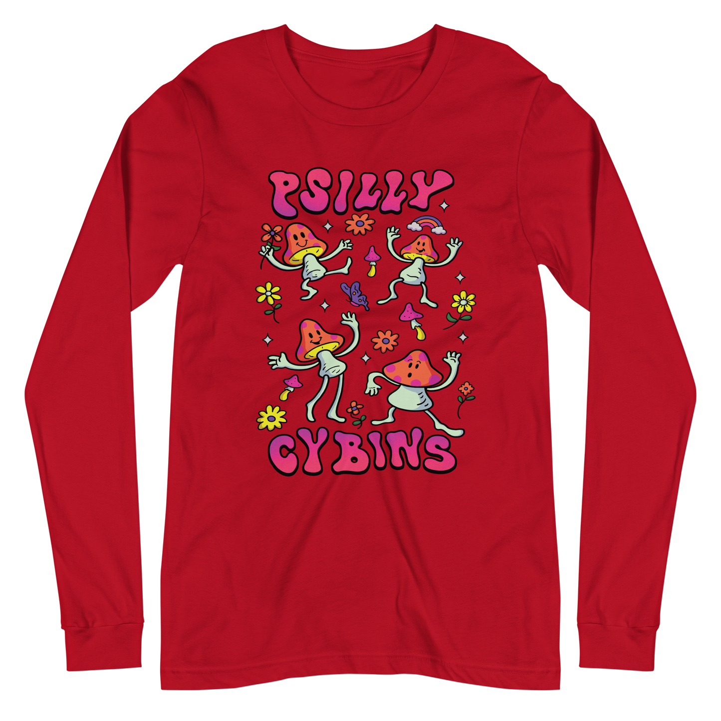 Psi~ Cybins Graphic Long Sleeve Tee