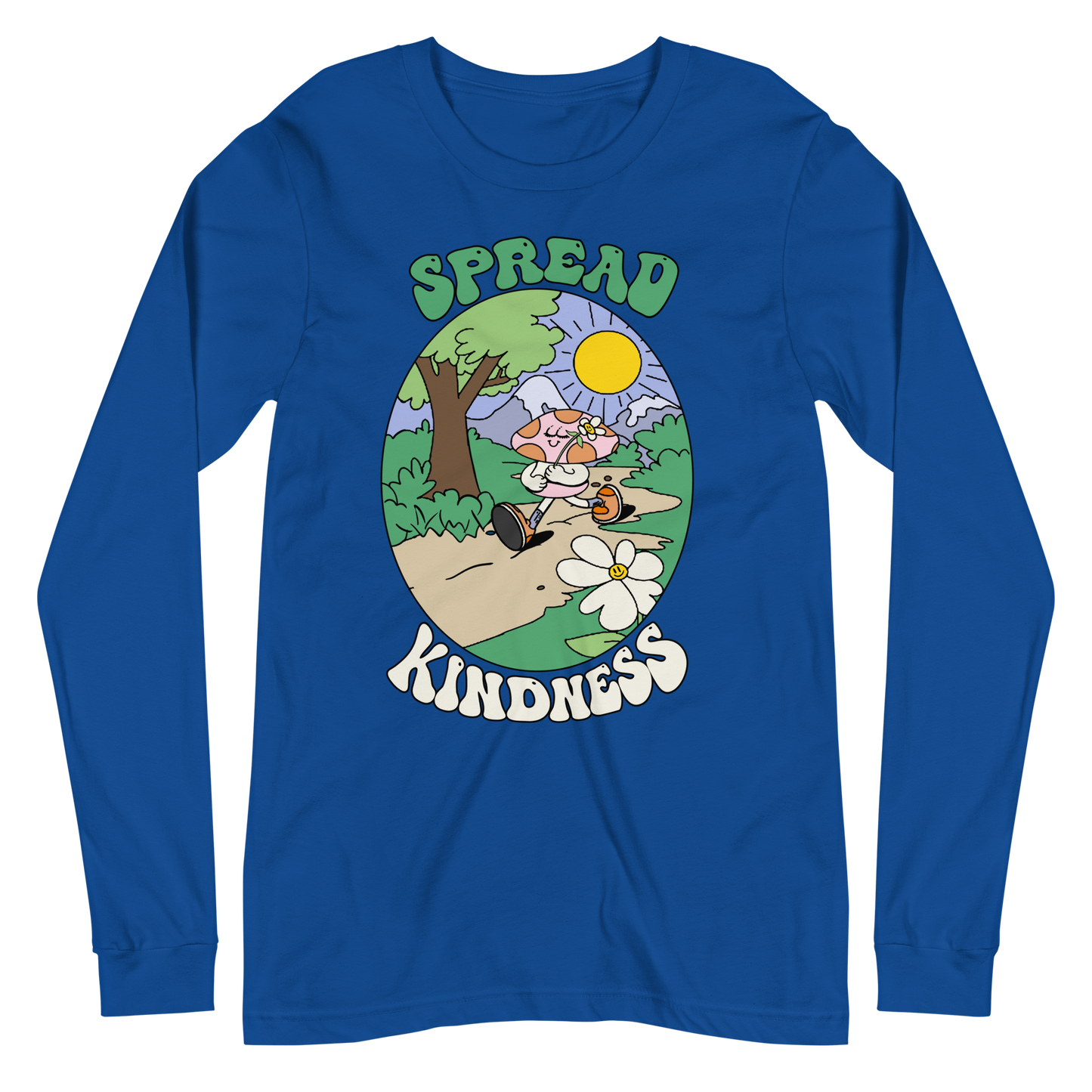 Spread Kindness Graphic Long Sleeve Tee