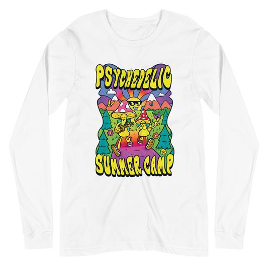 Psi~ Summer Camp Graphic Long Sleeve Tee