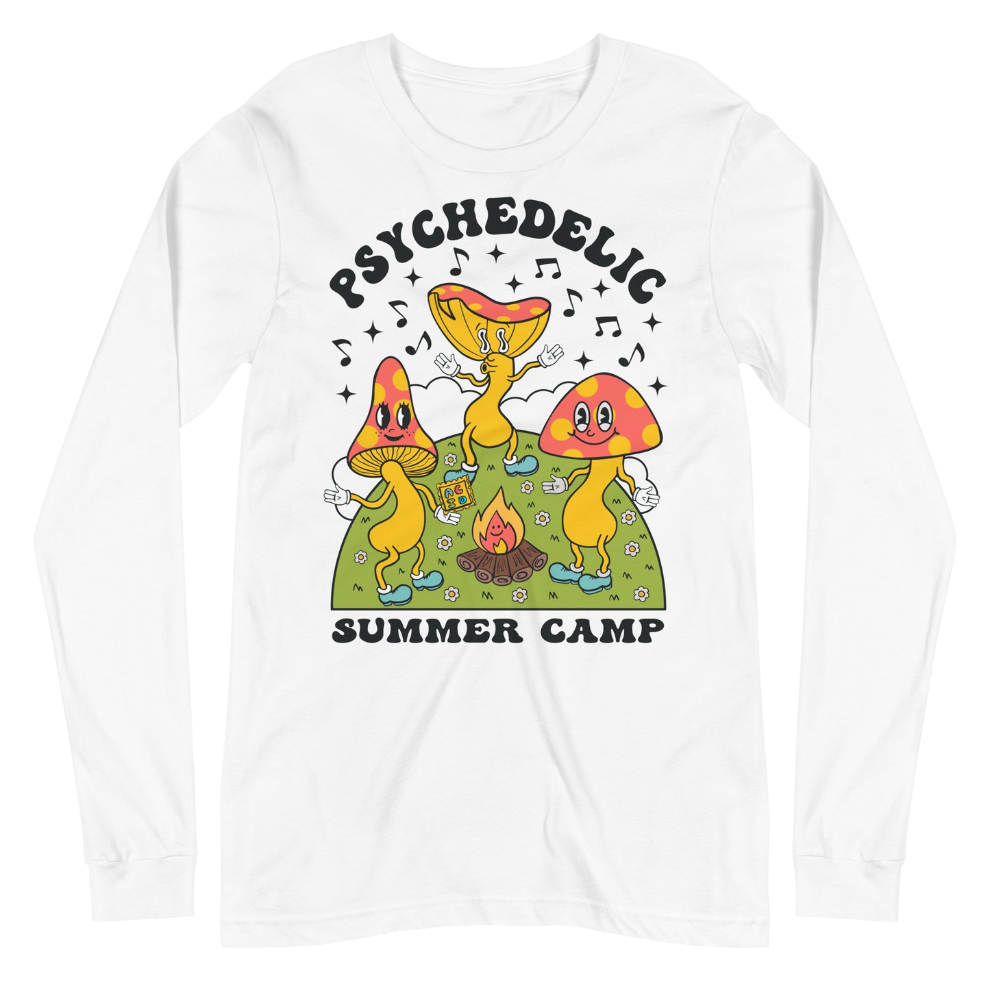 Psi~ Camp Graphic Long Sleeve Tee