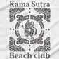 Kama Sutra Beach Club Graphic Crop Tee