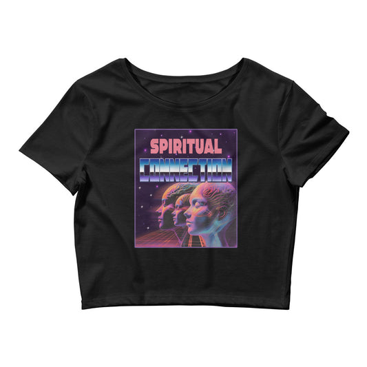 Spiritual Connection Graphic Crop Tee