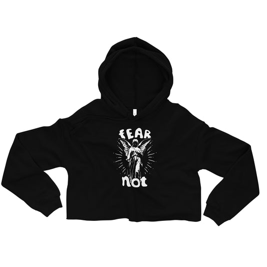 Fear Not Crop Hoodie