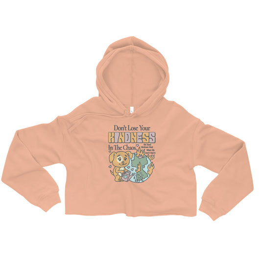 Kindness Crop Hoodie