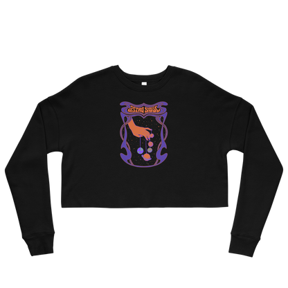 Astro Soul Graphic Crop Sweatshirt