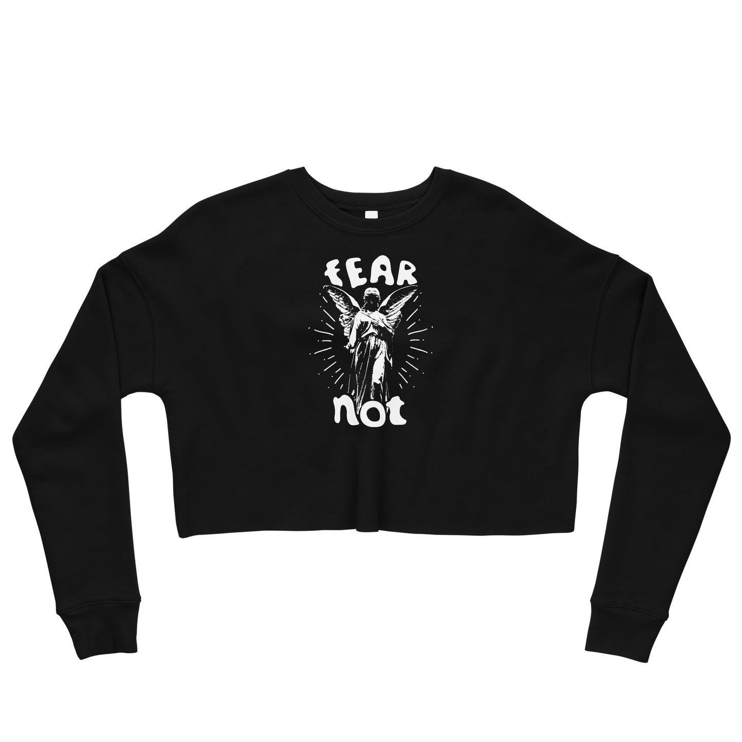 Fear Not Crop Sweatshirt