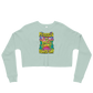 Psi~ Summer Camp Graphic Crop Sweatshirt