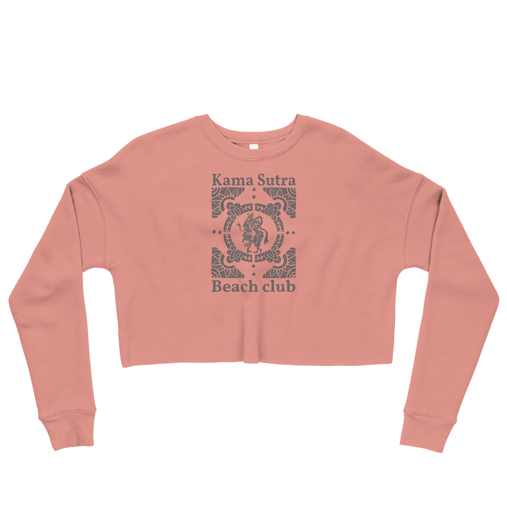 Kama Sutra Beach Club Graphic Crop Sweatshirt