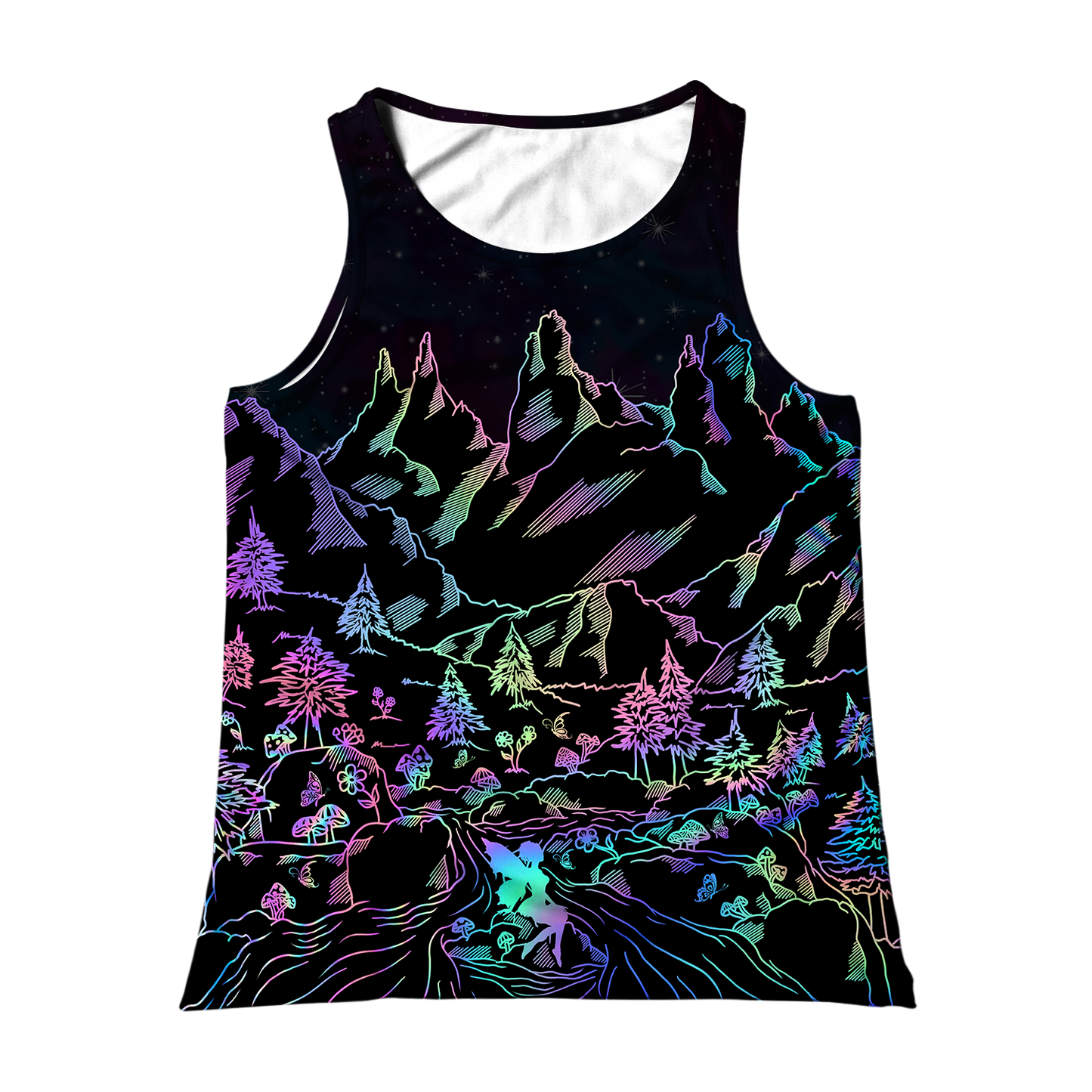 Psi~ World All Over Print Unisex Tank Top