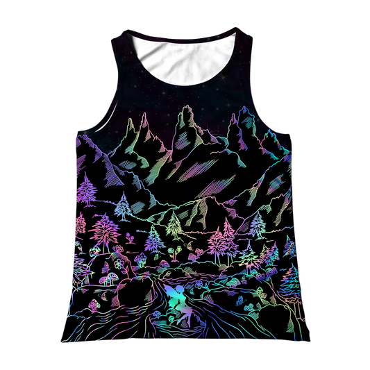 Psi~ World All Over Print Unisex Tank Top