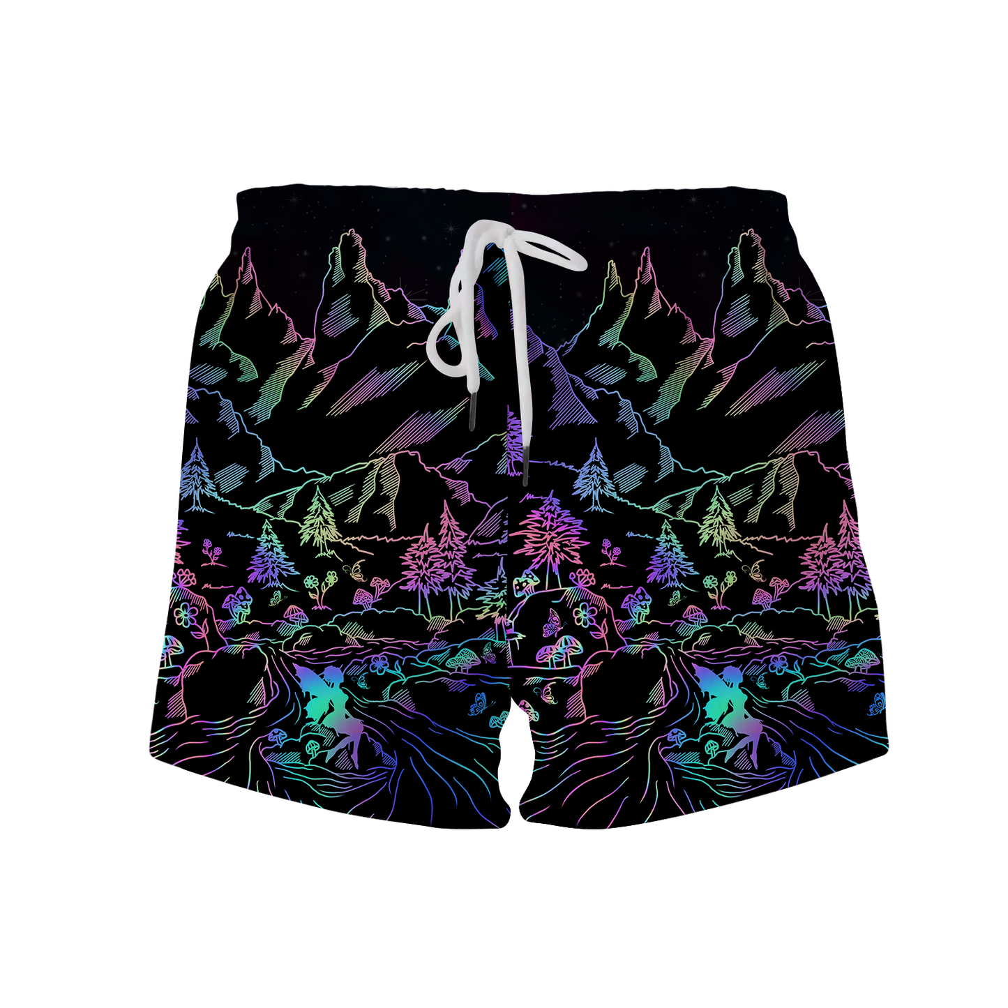 Psi~ World All Over Print Women's Shorts