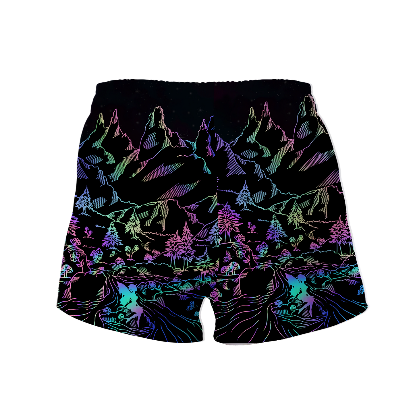 Psi~ World All Over Print Women's Shorts