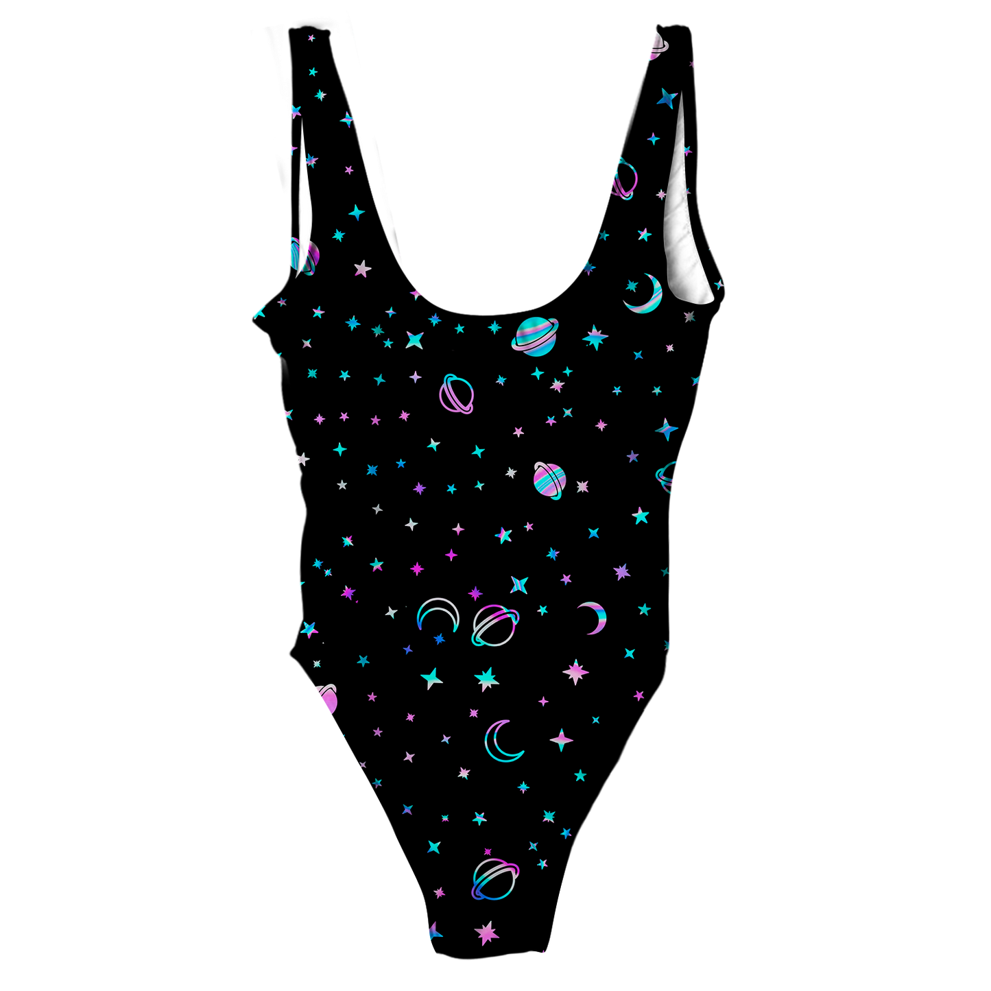 Yinyang Galaxy All Over Print One-Piece Swimsuit