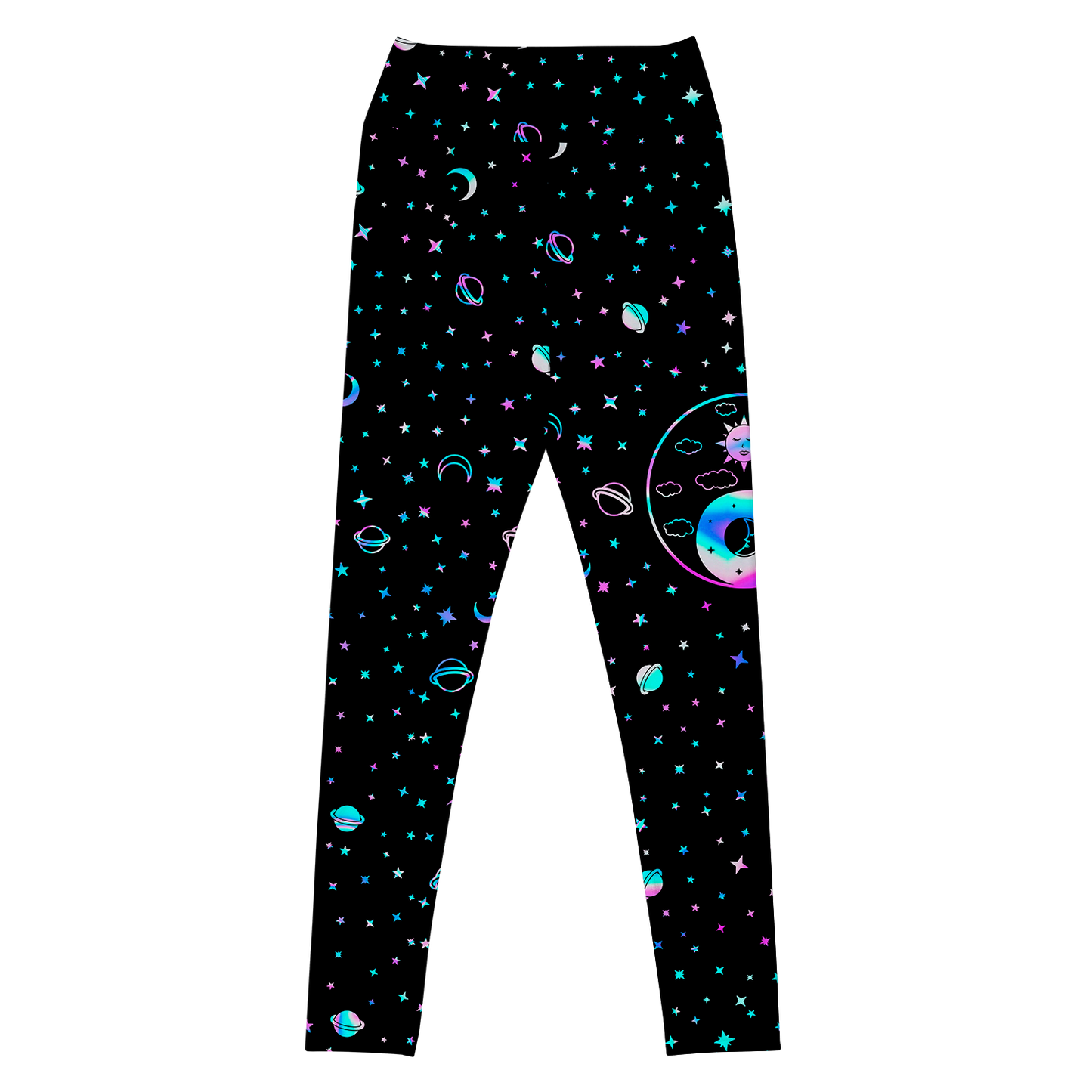 Yinyang Galaxy All Over Print Leggings