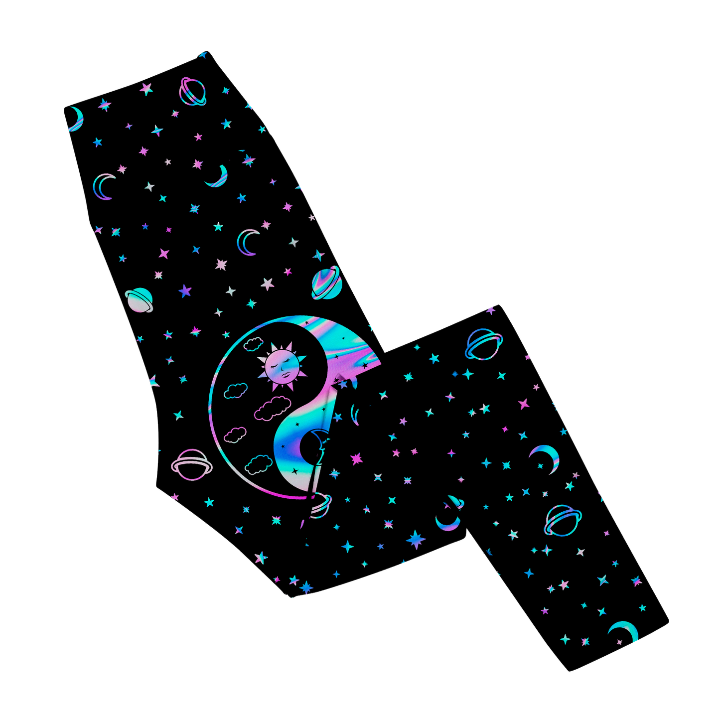 Yinyang Galaxy All Over Print Leggings