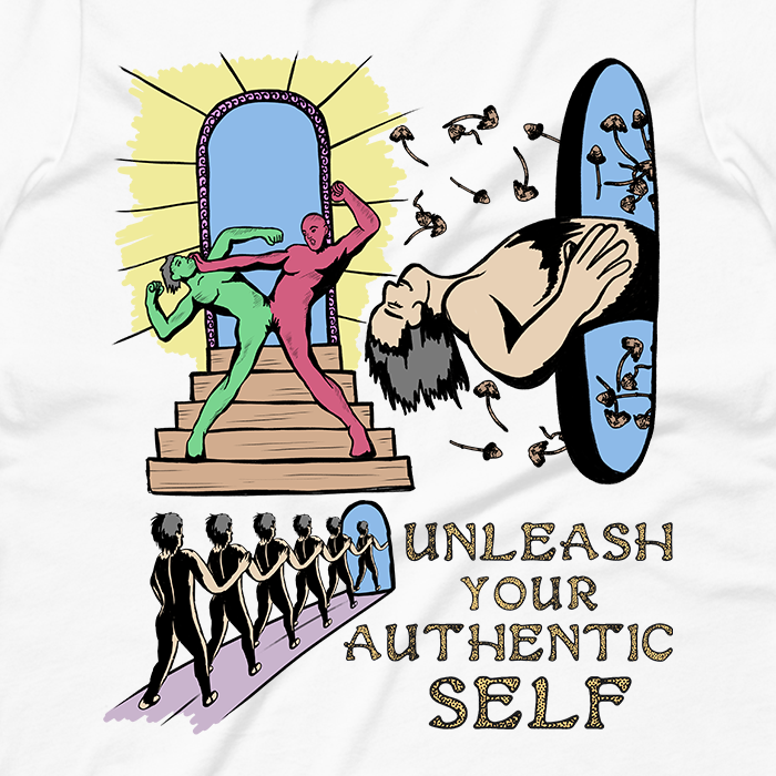 Unleash Your Authentic Self Graphic Tank Top