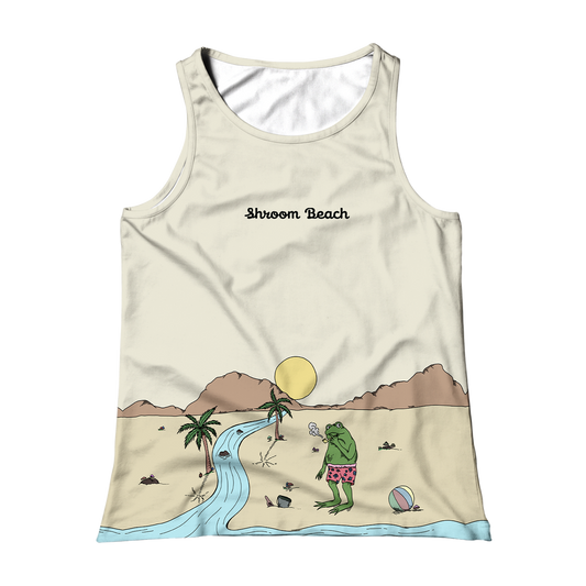 Beach Vibes All Over Print Unisex Tank Top