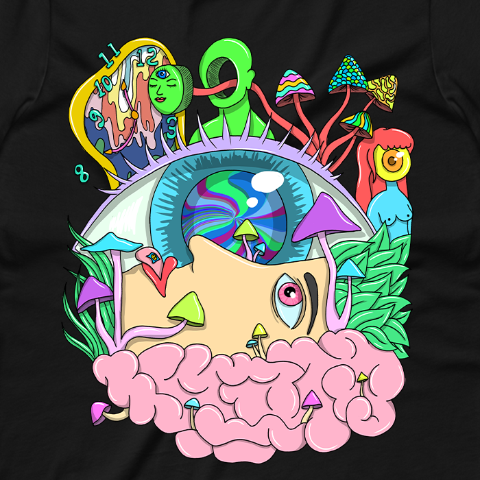 Tripping Graphic Sweatshirt