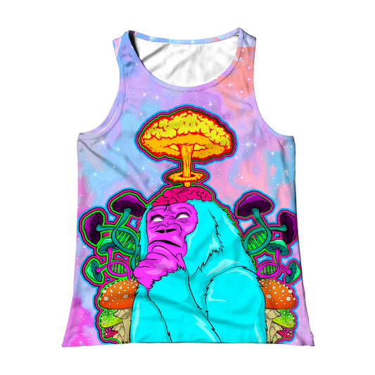 Awakened Ape All Over Print Unisex Tank Top