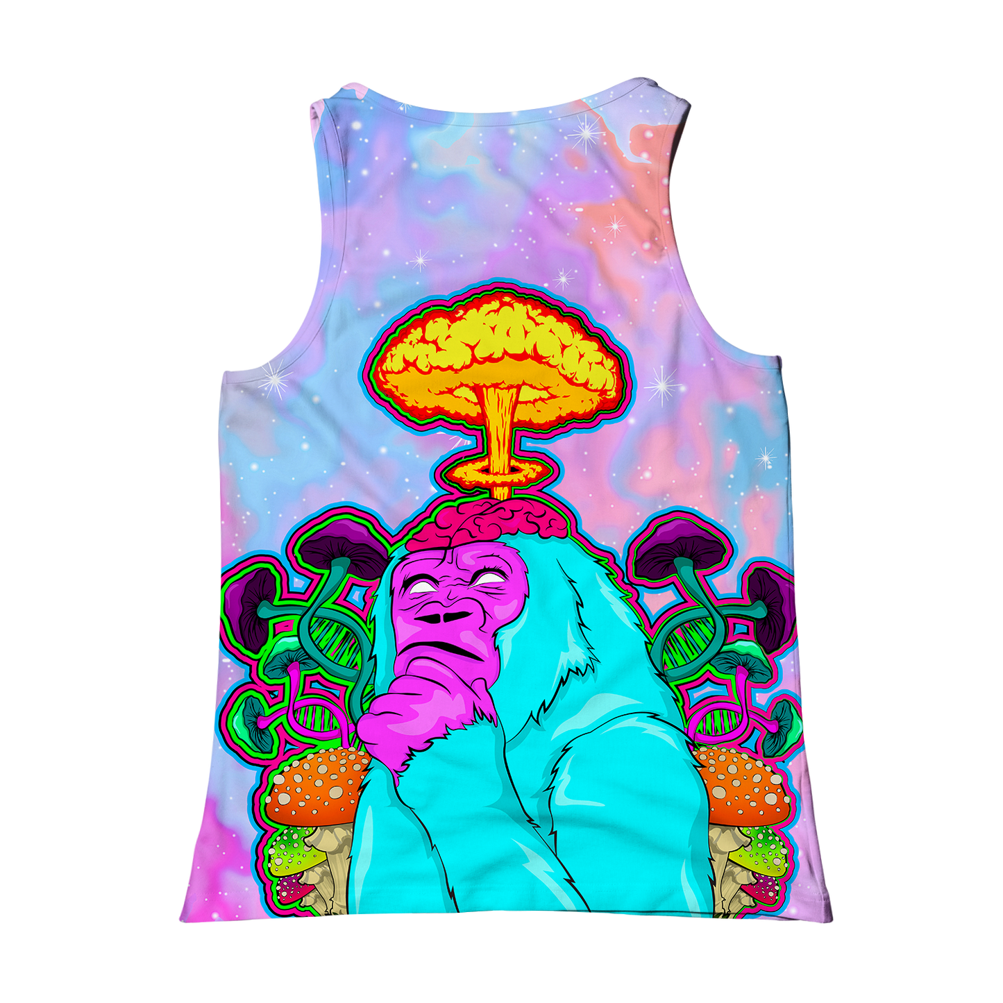 Awakened Ape All Over Print Unisex Tank Top