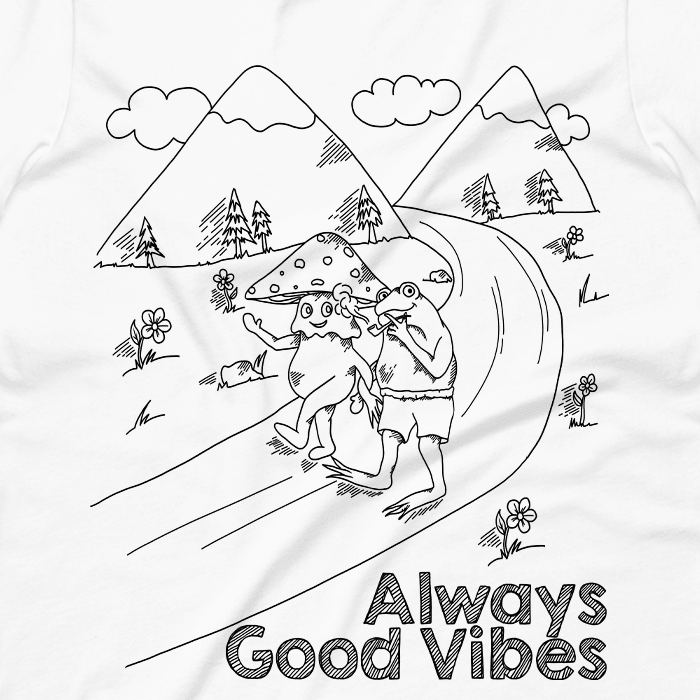 Always Good Vibes Unisex Tank Top - Shroom Beach