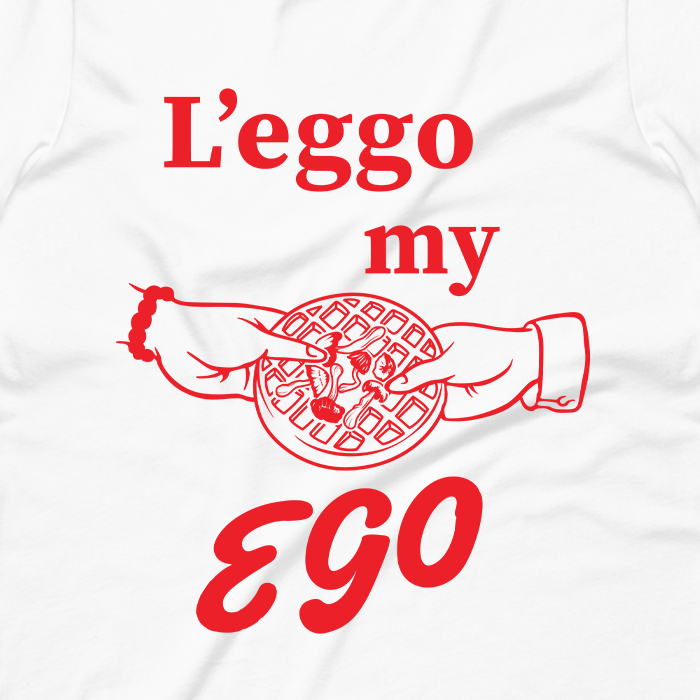 Leggo My Ego Graphic Tank Top