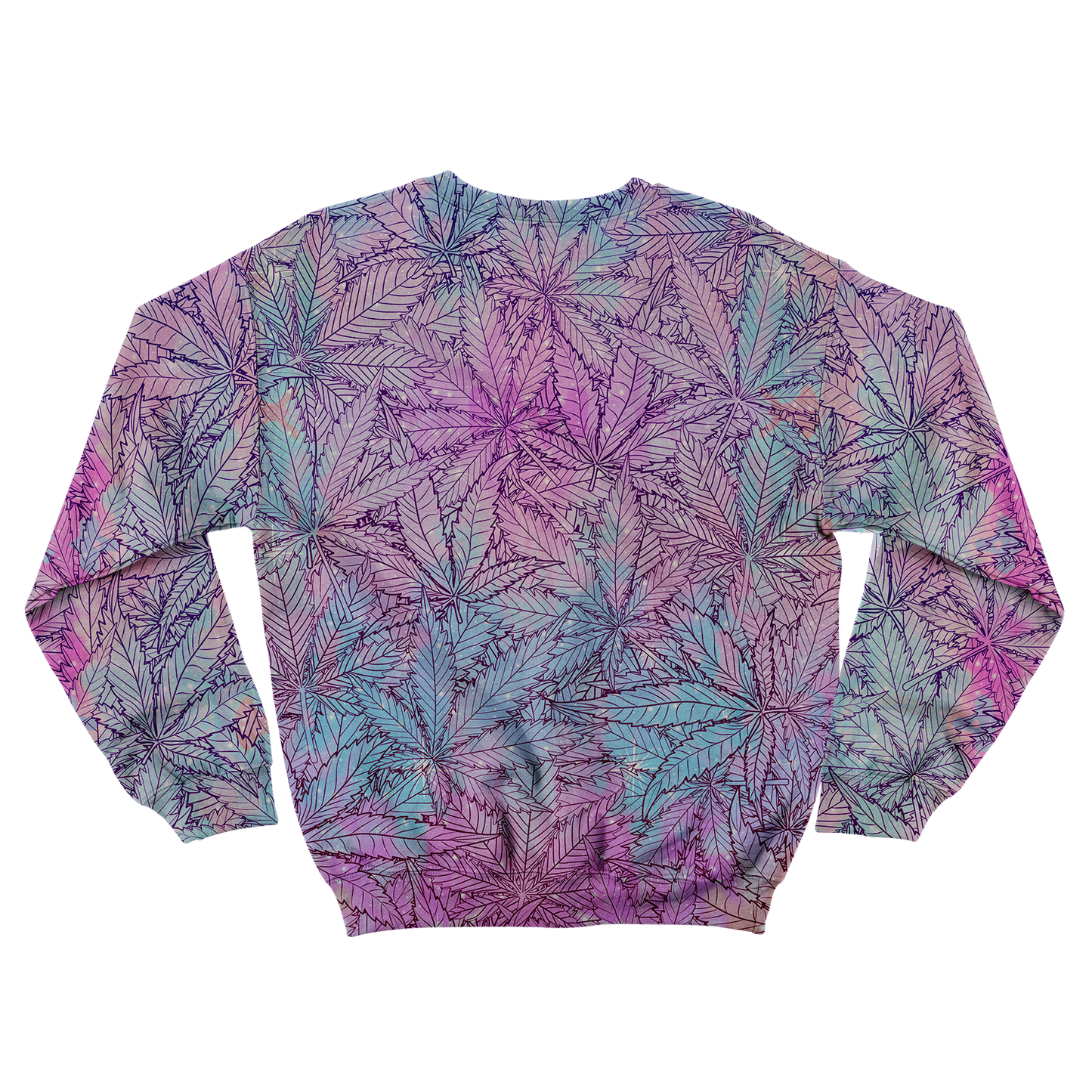 Cann~ Pattern All Over Print Unisex Sweatshirt