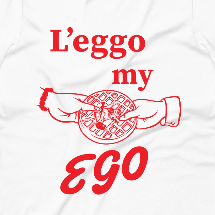 Leggo My Ego Graphic Sweatshirt