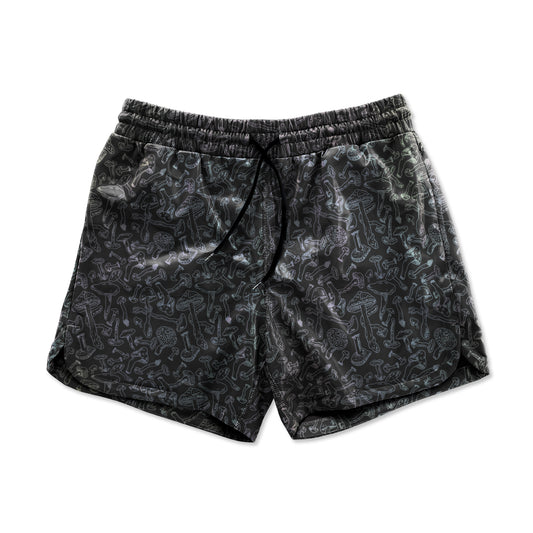 Mushroom Reflective Men's 5" Linerless Shorts