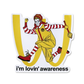 I'm Lovin' Awareness Sticker