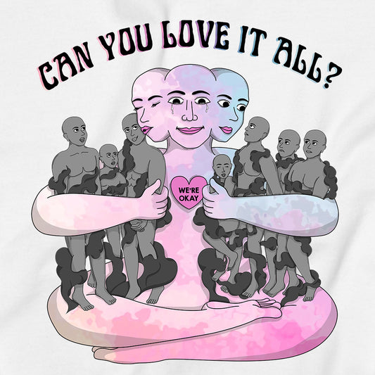 Can You Love It All Graphic Sweatshirt