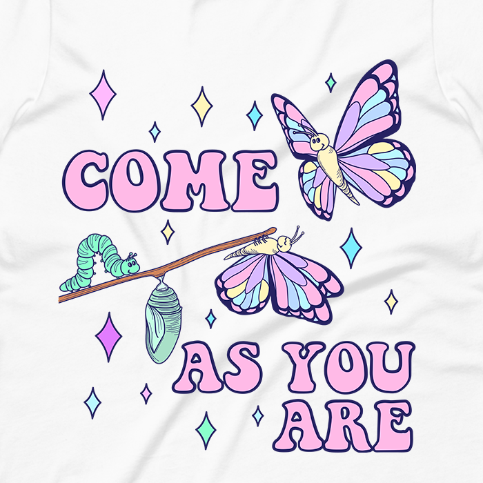 Come As You Are Graphic  Tank Top