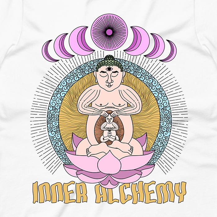 Inner Alchemy Graphic Crop Tee