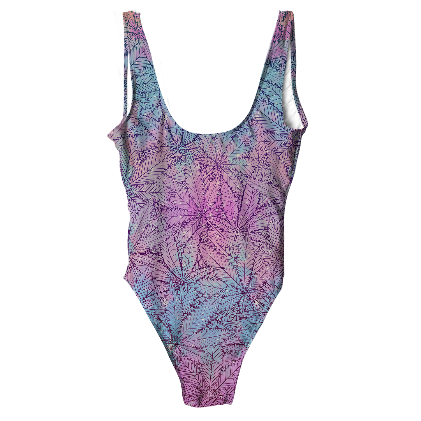 Canna~ Pattern All Over Print One-Piece Swimsuit