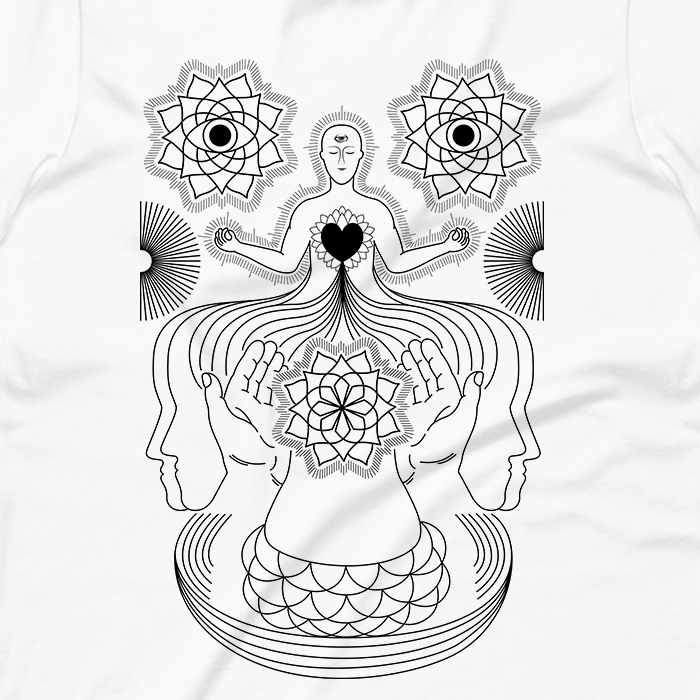 Inner Growth Graphic Crop Tee