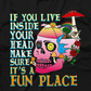If You Live Inside Your Head Graphic Tee