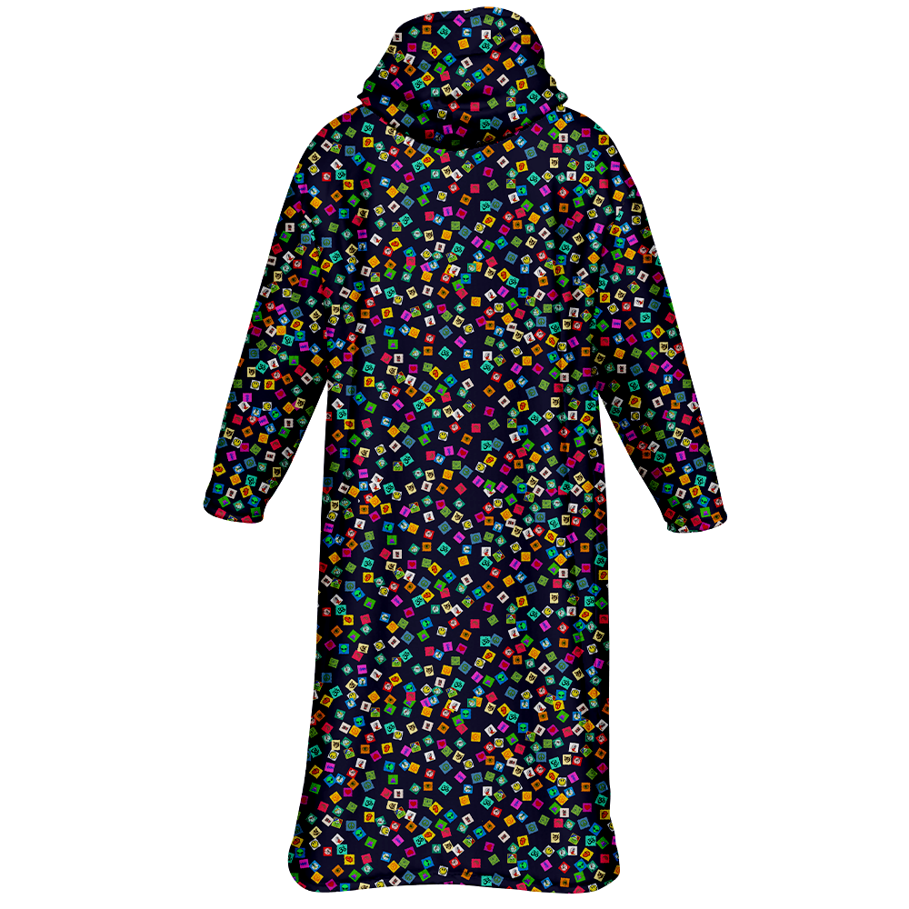 Tabs All Over Print Cloak