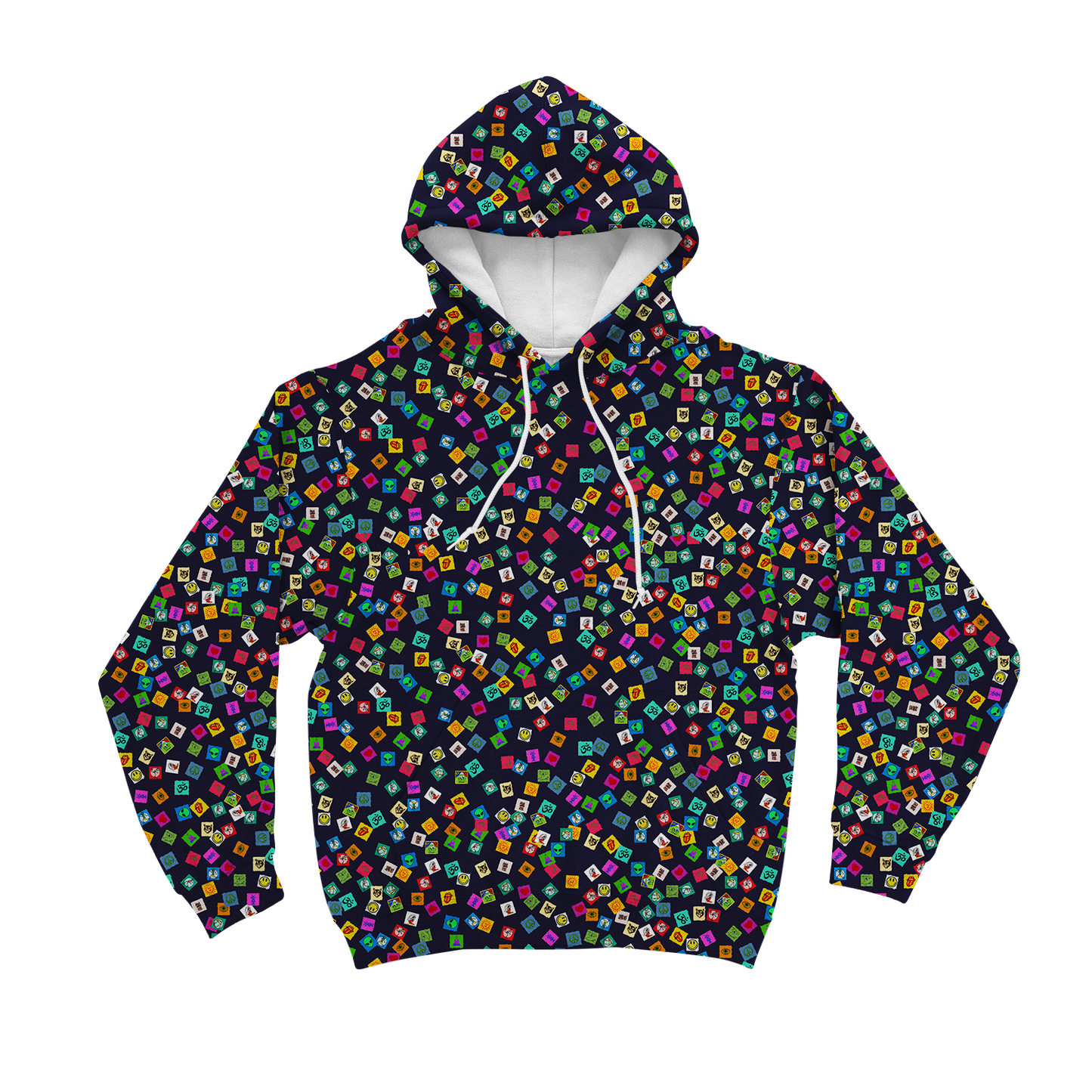 Tabs All Over Print Unisex Hoodie