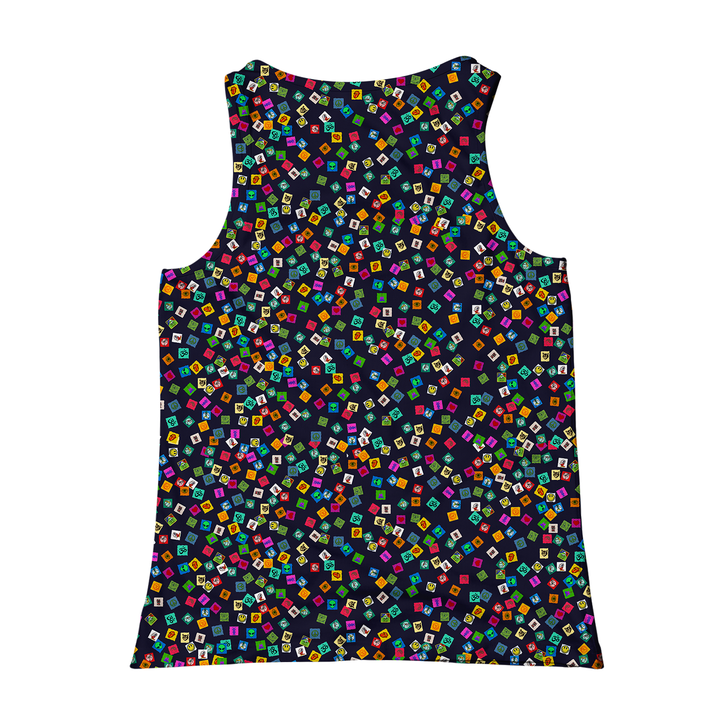 Tabs All Over Print Unisex Tank Top