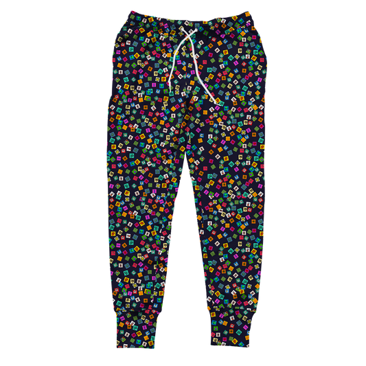 Tabs All Over Print Unisex Joggers